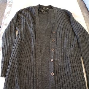 Sweater dress w/ matching cardigan